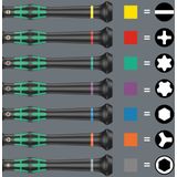Wera - Kraftform Micro - 25-delige Schroevendraaierset - Robuuste Rolkoffer