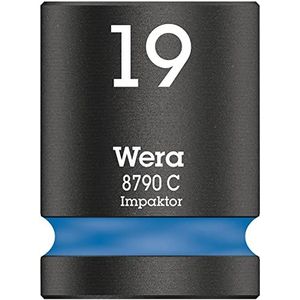Wera 8790 C Impaktor Dop met 1/2"-aandrijving, 19 x 38 mm - 05004576001