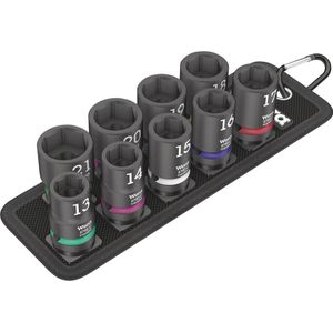 Wera Belt C Impaktor 1 Doppen set, met 1/2" -aandrijving, 10-delig - 05004580001