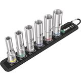 Belt c Deep 1 Steckschlüsseleinsatz-Set 1/2' 6teilig 05004565001 - Wera
