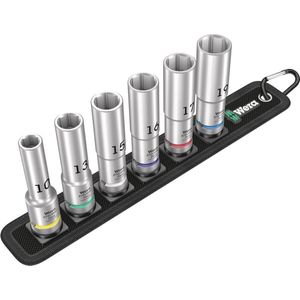 Wera Belt C Deep 1 05004565001 Dopsleutelinzetset 1/2 6-delig