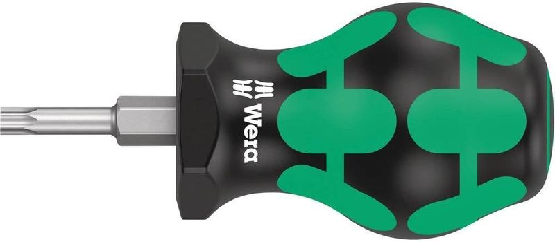 Wera Schraubendreher 367 TORX Stubby Gr.T 20 Klingen-L.25mm 2K-Griff Rundkl - 5008858001