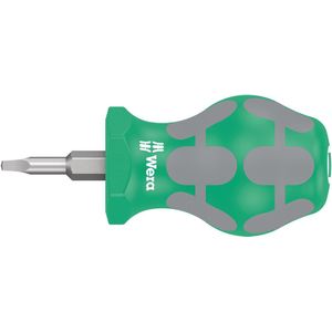 Wera 368 Stubby schroevendraaier voor binnenvierkant-schroeven, # 1 x 25 mm - 05008863001