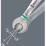 Wera - 05020231001 Joker 11 Steeksleutelset - 11-delig - Sleutelbreedte 8-19 mm