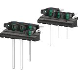 Wera 05023450001 9-delige 454/7 Hex-Plus T-Greep HF Schroevendraaierset - Set 1