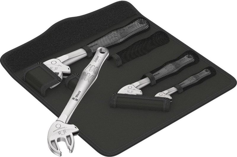 Wera - 6004 Joker - Steeksleutelset - 4 Delig - Vouwtas