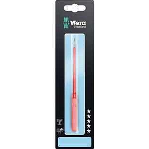 Wera - 05033630001 - Geïsoleerd schroevendraaierblad, Kraftform Kompakt VDE 3067 i TORX® SB, roestvrij staal, TORX®, TX 9 x 154 mm