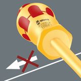 WERA 05051575001 Schroevendraaierset Kraftform VDE 6-Delig - Meercomponenten Handgreep