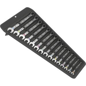 Wera 05020302001 6003 Joker Ring-steeksleutelset Sleutelbreedte (metrisch) (alleen voor ADT) 8 - 90 mm