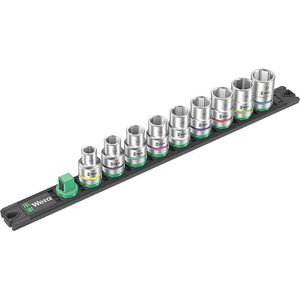 Wera - Dop-magneetstrip C 4 Zyklop Doppenset - 9-delig - 1/2"-aandrijving