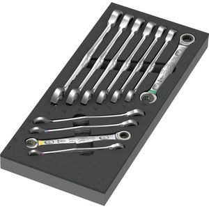Wera 05150120001 Joker Ringratelsteeksleutelset 11-delig Sleutelbreedte (metrisch) (alleen voor ADT) 8 - 19 mm
