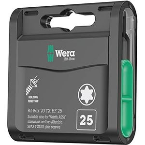 Wera Bit-Box 20 TX HF | TX 25 x 25 mm | 20-delig - 05057778001