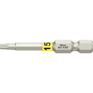 Wera - 05060507001 - bit met houderfunctie, 867/4 TORX® HF, TX 15 x 50 mm