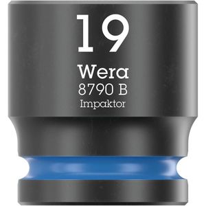 Wera 05005510001 8790 B Impaktor dopsleutelinzetstuk met 3/8 inch aandrijving, 19 x 30 mm