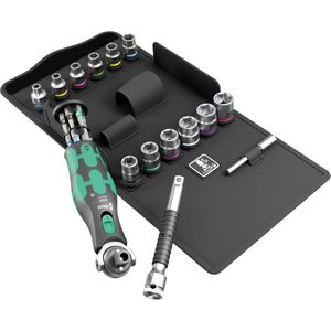 Wera 8009 05004284001 Dopsleutelset 1/4 (6.3 mm) 27-delig