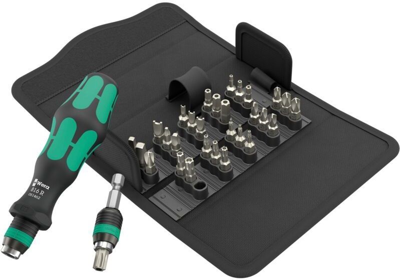 Wera - Kraftform Kompakt 71 Security - Bitset 32-delig - Torx BO, Inbus, Torque, Tri