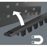 Wera - 9650 Magneetstrip - Schroevendraaierset - 9-delig - Ergonomisch