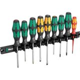 Wera - 9650 Magneetstrip - Schroevendraaierset - 9-delig - Ergonomisch