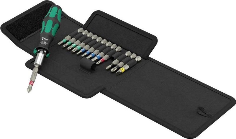 Wera - Kraftform Kompakt 838 RA S Set - Bitset - 14-delig - Ergonomische Handgreep