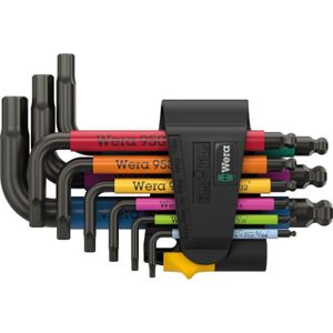 Wera 950/9 Hex-Plus Multicolour Imperial 3 stiftsleutelset