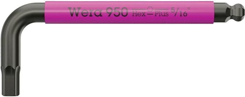 Wera 950 SPKS Multicolour Haakse schroevendraaier 5/16 inch 1 stuks