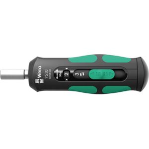 Wera - 7510 Kraftform Safe-Torque Speed - Draaimomentschroevendraaier - Zwart - Staal