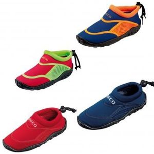 BECO, badschoenen/surfschoenen voor kinderen, blauw/oranje, maat 31