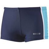 Beco - Zwemboxer - Jongens - Donkerblauw/Turquoise - 80% Polyamide, 20% Elastaan