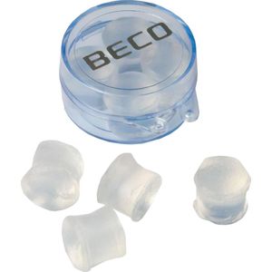 BECO - Flex - Zwem Oordopjes - Silicone - Vier Stukjes in Opbergdoos