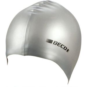 Beco Siliconen Badmuts Zilver (One Size)