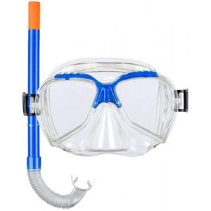 BECO kinder snorkelsetje Ari - Blauw - 4+ jaar