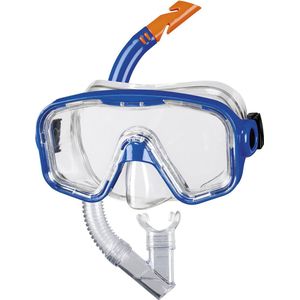 BECO kinder snorkelsetje Bahia - 12+ - blauw