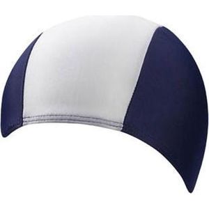 Beco Badmuts Heren Lycra Donkerblauw/wit