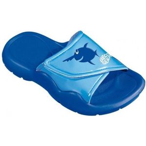 BECO Sealife kinder slipper - blauw - maat 23-24