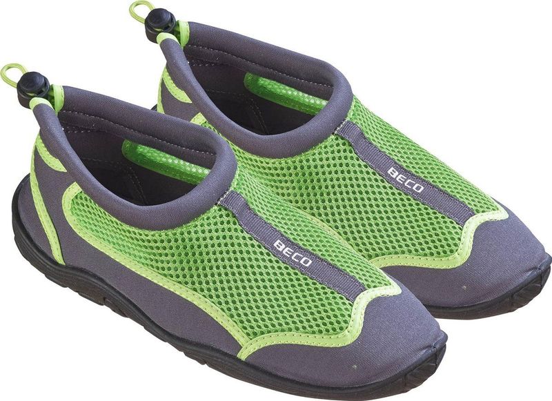 Beco - Waterschoenen - Groen/Grijs - Neopreen/Mesh - Antislip Zool