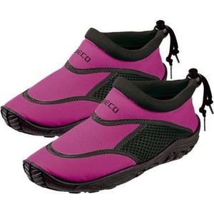 BECO Kindersurf- en badschoenen-92171 badschoenen, roze/zwart, 25