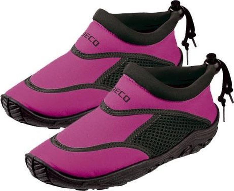 Beco Waterschoentjes Zwart/roze Junior Maat 28