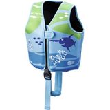 BECO unisex Kinder-Schwimmweste blau/grün Größe S