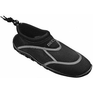 Beco Uniseks badpak, surfschoenen, zwart/grijs, 44 EU