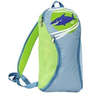 BECO-SEALIFE rugtas voor zwemspullen - zwemtas - blauw/groen