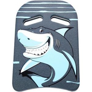 BECO zwemplankje Kick - blauw - haai