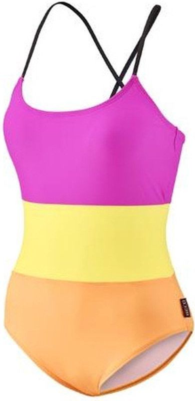 Badpak - Multicolor - 100% Polyester - Sportieve Ballerine met Bretels