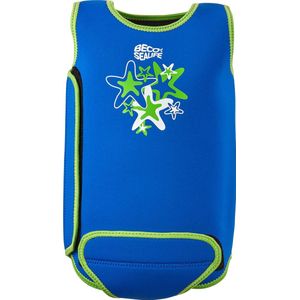 BECO - SEALIFE® - Baby Warmer - Blauw/Groen - Neopreen, UV-bescherming (SPF 50+), Klittenbandsluitingen