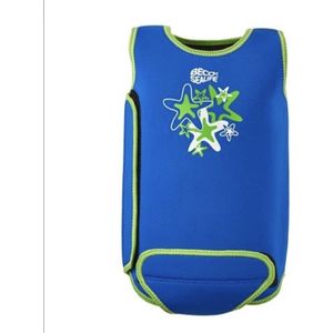 BECO-SEALIFE baby warmer, blauw/groen, maat L: 6-12 maanden