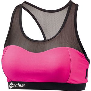 BECO the world of aquasports Bikinitop 'Active'  neonroze / zwart