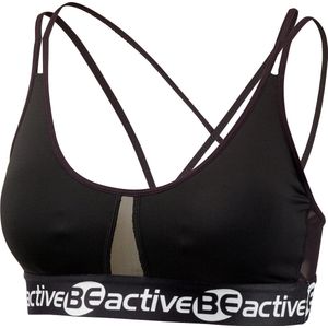 BECO BEactive crop topje - zwart - B-Cup - maat XL