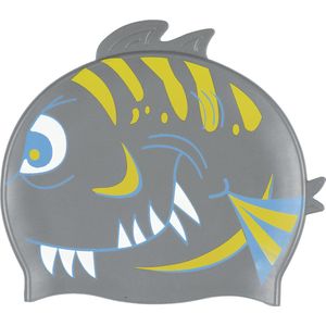 BECO badmuts haai - voor kinderen - zilver - One size