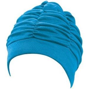 Beco Badmuts Dames Stof Grote Pasvorm Turquoise