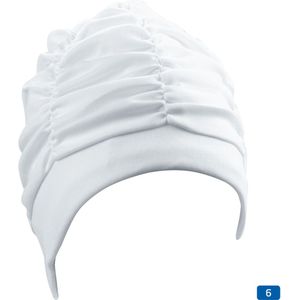 Dames stoffen badmuts, blauw