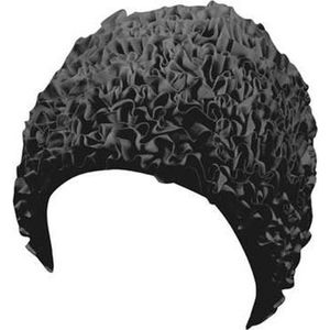 Beco Badmuts Franje Dames Stof Zwart